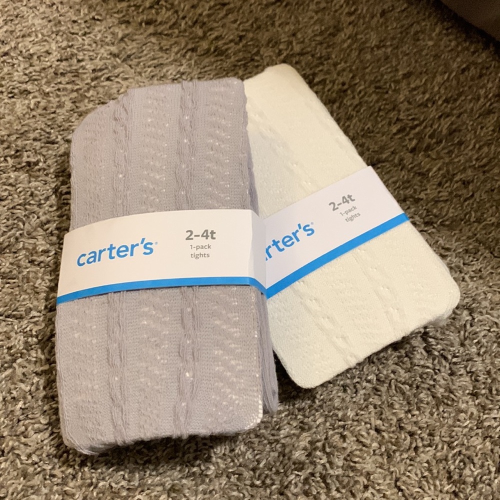 Carter’s 2-4t tights Set of Two